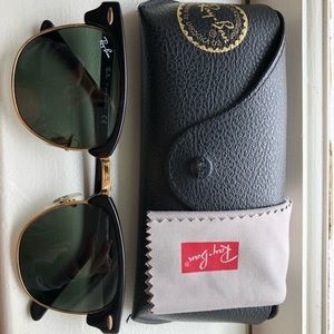Ray-Ban Clubmaster Black Sunglasses